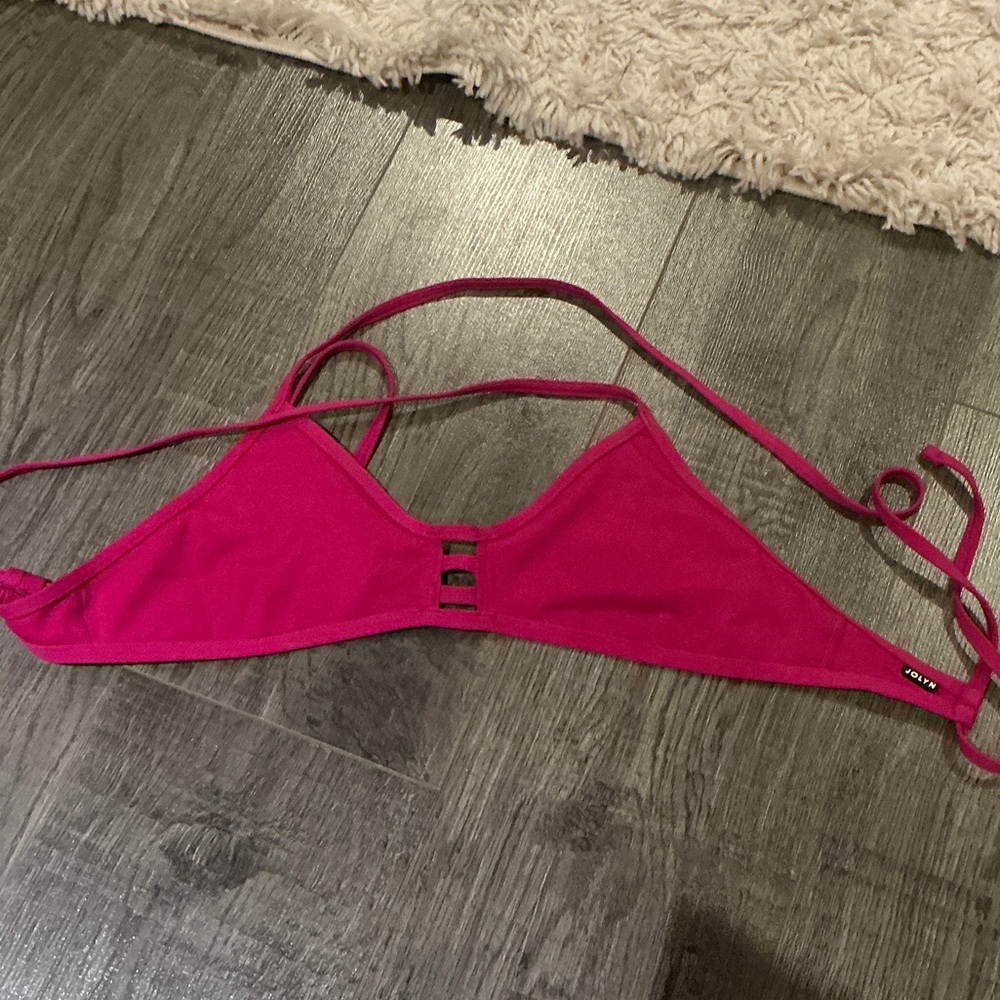 Pink Triangle Bikini Top Jolyn